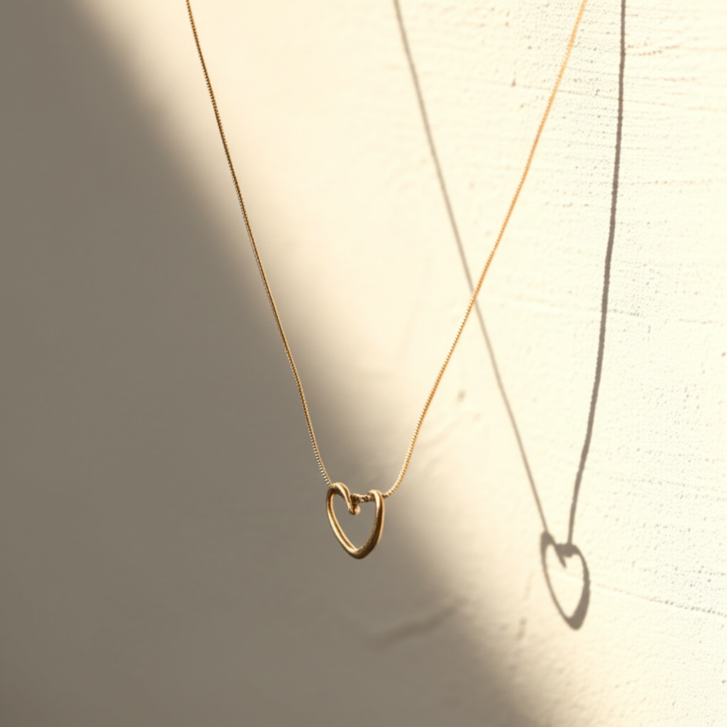 Hollow heart pendant chain - Necklaces - View 5