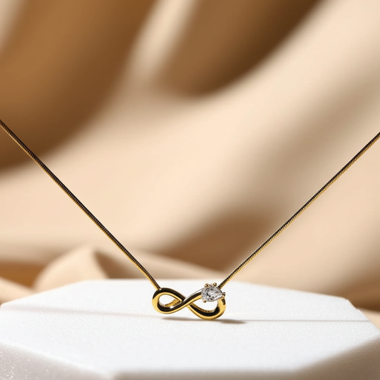 Cute infinity pendant chain - Necklaces - View 1