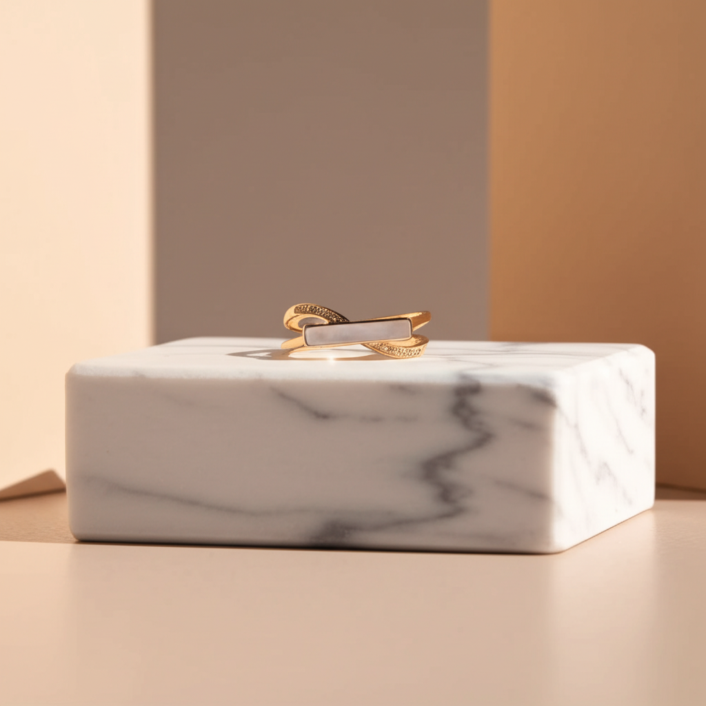 Rose gold twilight crossroads  - Rings - View 4