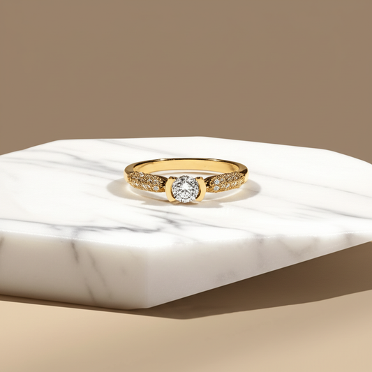 Ice diamond statement ring - Rings - View 4