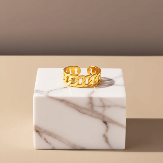 Cross chain ring  - Rings - View 5